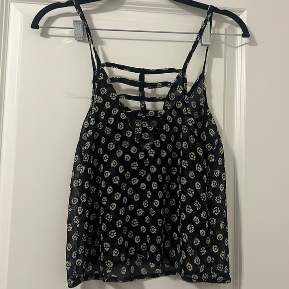 Tank top with sheer detailing - Picture 2 of 2
